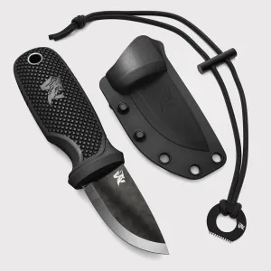 W-MINI 2 - EDC Neck Knife with Sheath and Necklace - Small EDC Fixed Blade Knife Necklace and Belt Clip - Pocket Fixed Blade Knives - Full Tang Neck Knife with Sheath Tactical   Fire Starter