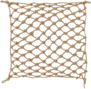 Wall Hanging Decorative Rope Net for Cafes, Parties, Gardens,Natural Jute Rope Netting for Indoor and Outdoor Decoration and Plant Climbing(9Mx9M)