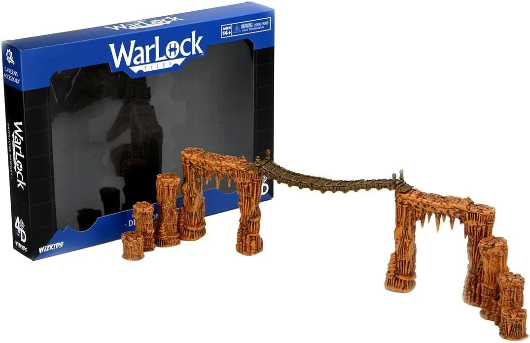 Warlock Tiles: Accessory – Dripstone Bridges