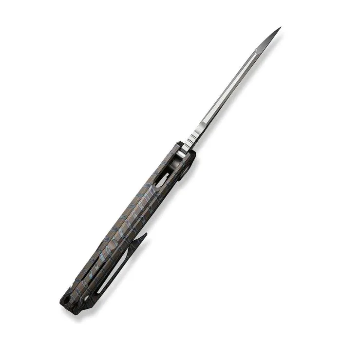 WEKNIFE Mini Buster Flipper Knife Titanium Handle