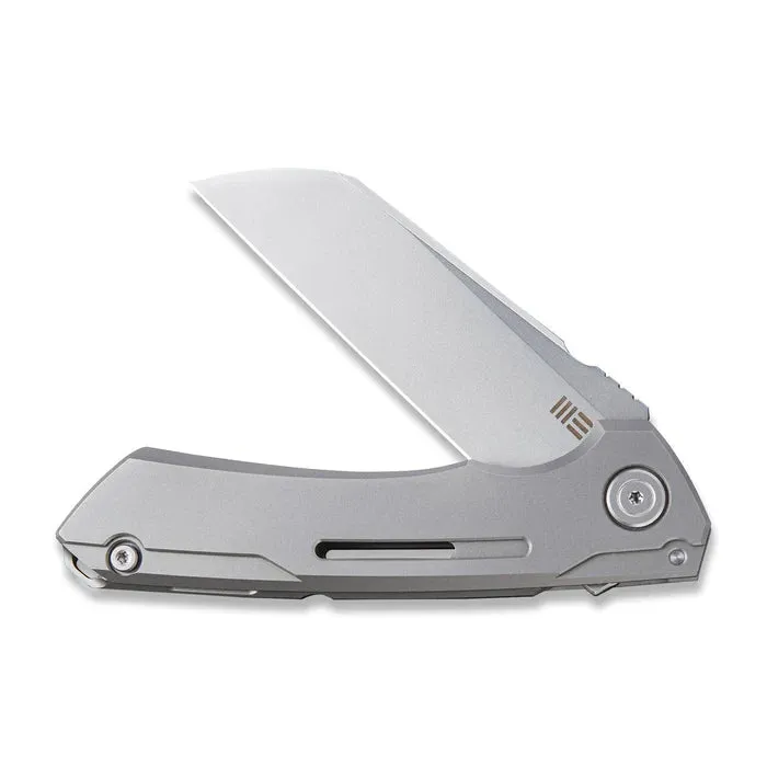 WEKNIFE Mini Buster Flipper Knife Titanium Handle