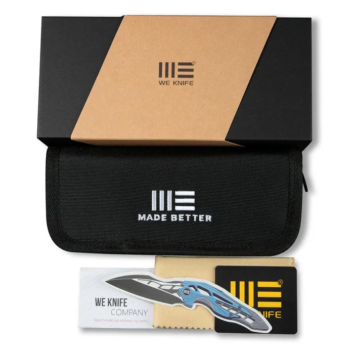 WEKNIFE Mini Buster Flipper Knife Titanium Handle
