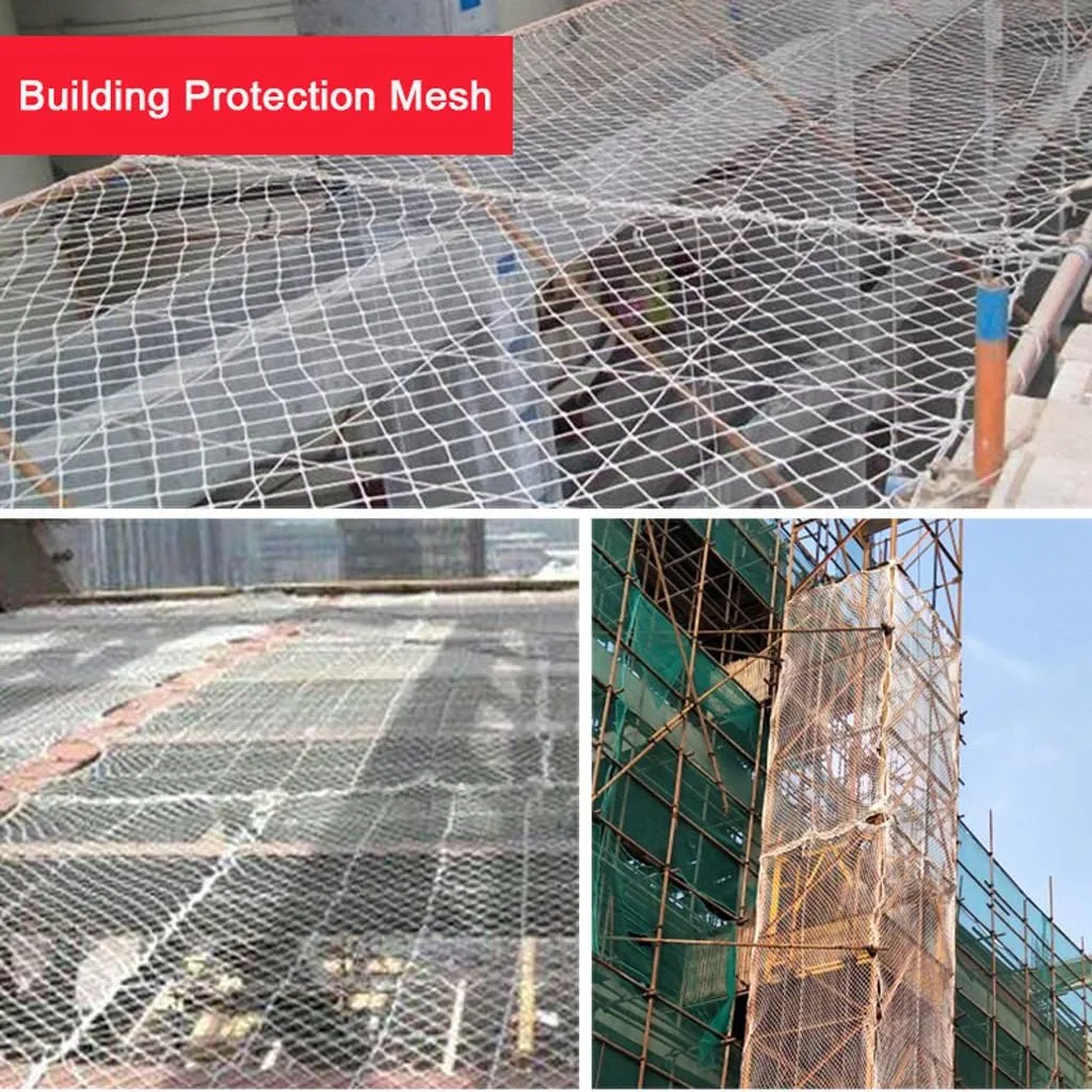 White Tennis Court Fence Fencing Climbing Nets Climbing Nets Playground Children's Rope Nets Outdoor Climbing Racks Cargo Heavy Duty Wall Safety Netting Swing Frame Climbing