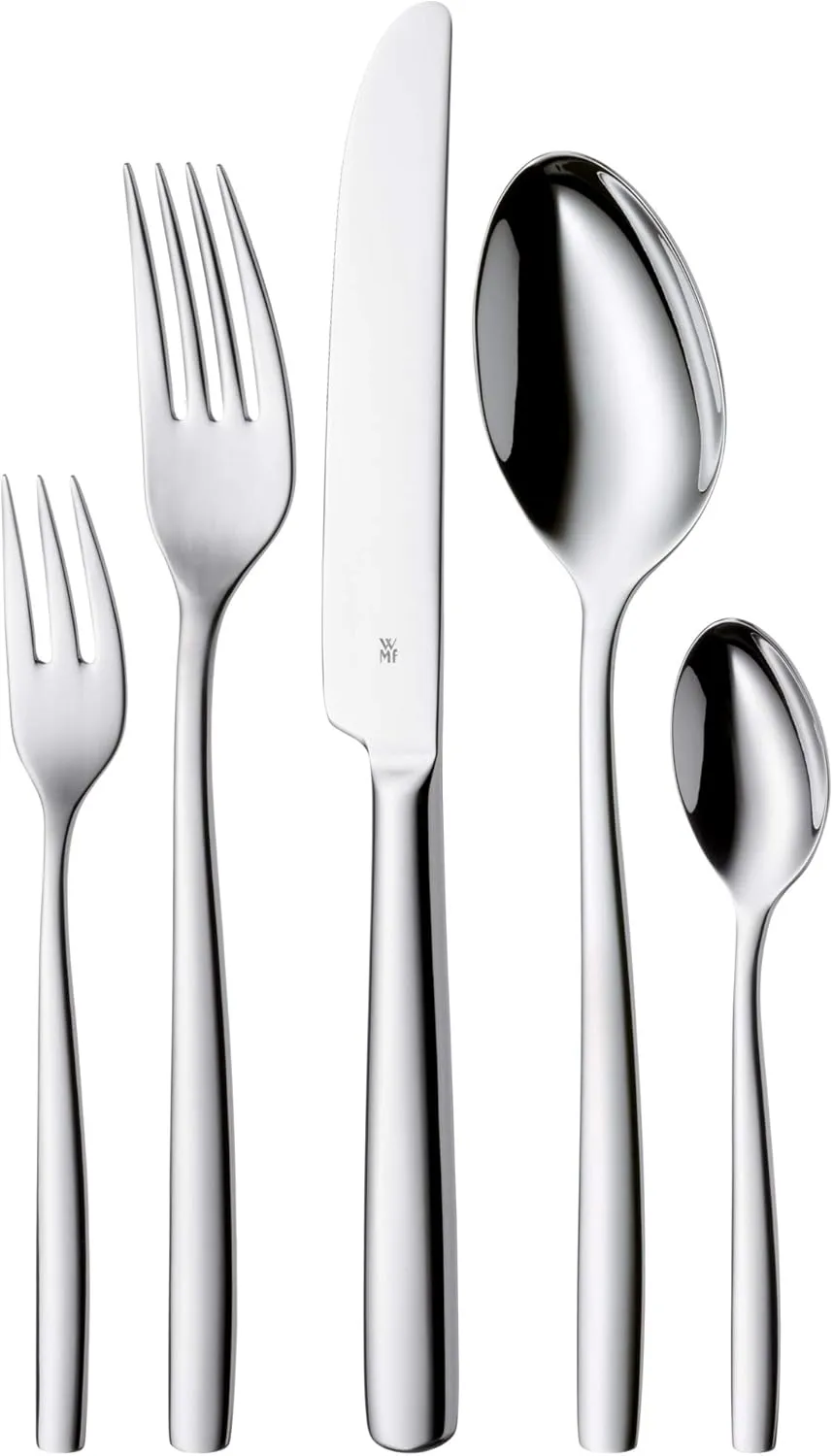 WMF Cutlery Set 60-Piece for 12 People Palma Cromargan 18/10 Stainless Steel Polished