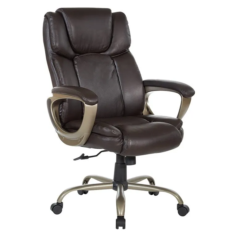 WorkSmart Executive Eco-Leather Big Mans Chair - ECH12801-EC1