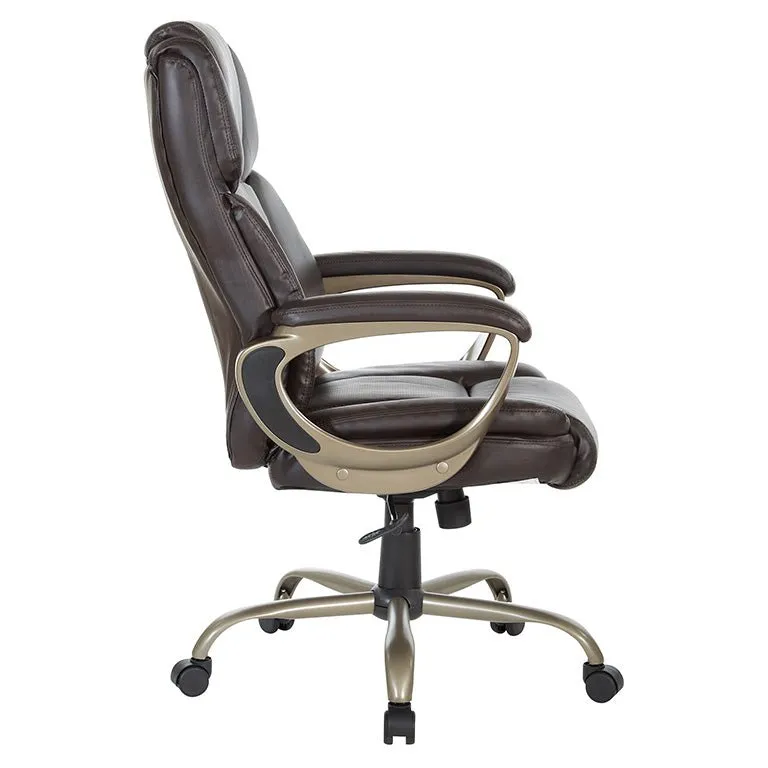 WorkSmart Executive Eco-Leather Big Mans Chair - ECH12801-EC1