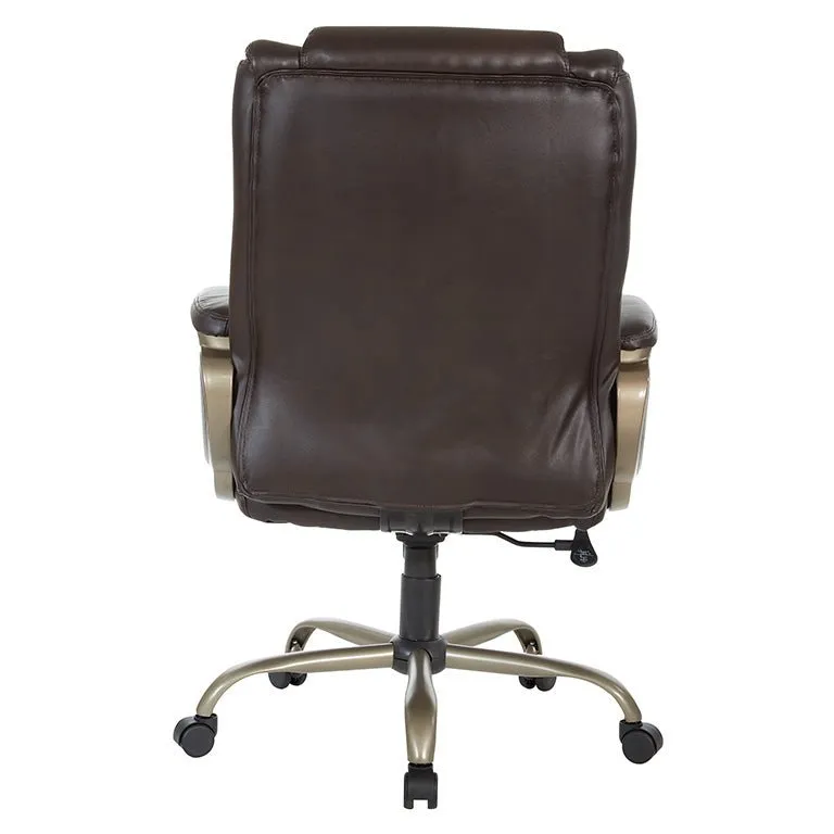 WorkSmart Executive Eco-Leather Big Mans Chair - ECH12801-EC1