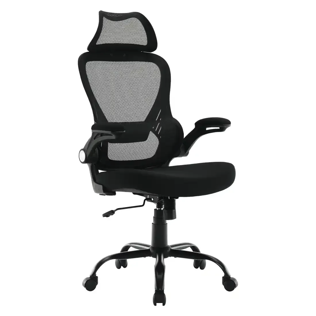 WorkSmart Mesh Back Manager's Chair with Headrest - EM60946HR-3