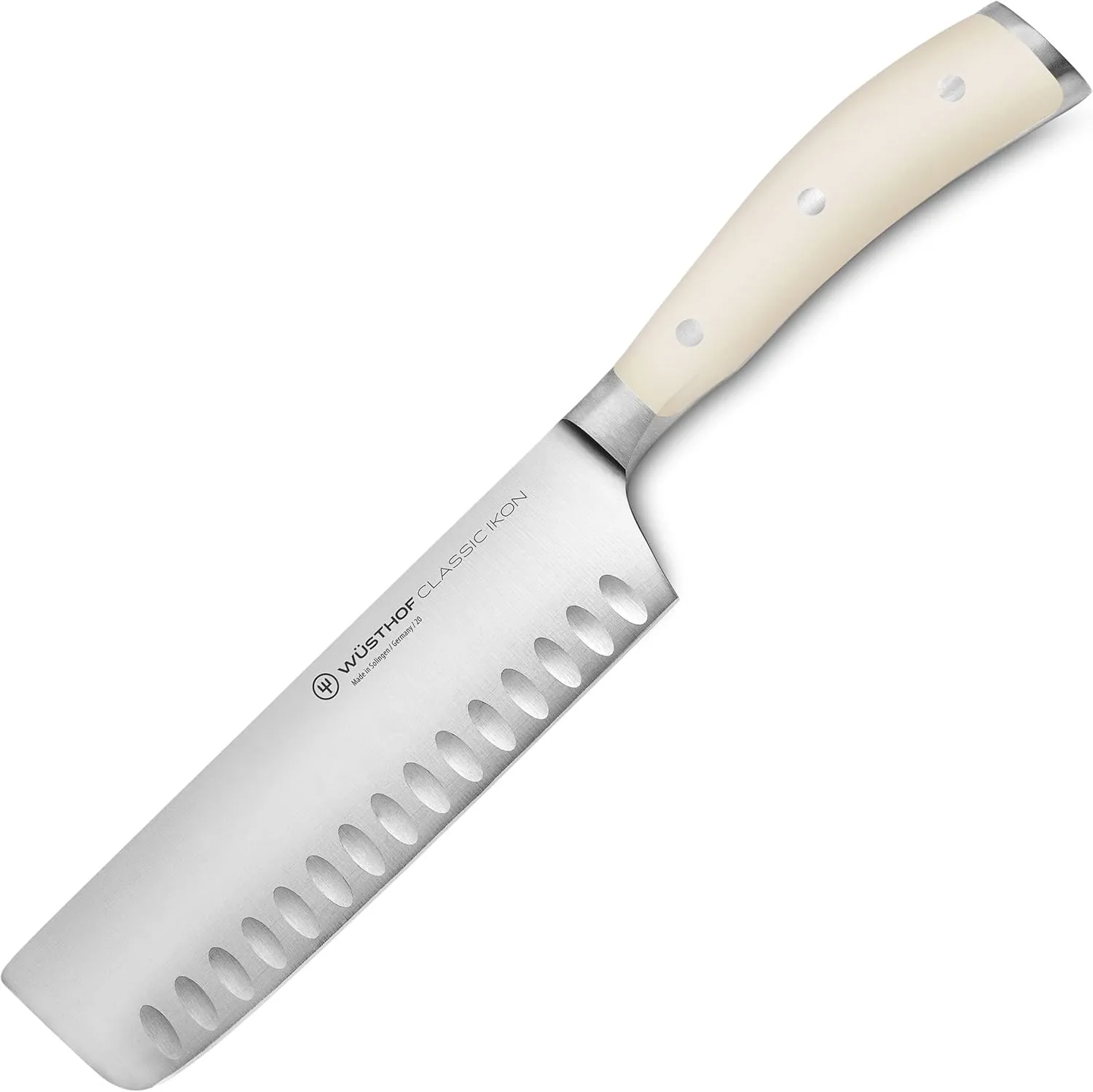 Wusthof Classic Ikon Creme 7" Hollow Edge Nakiri Knife