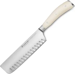 Wusthof Classic Ikon Creme 7" Hollow Edge Nakiri Knife