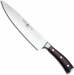 Wusthof IKON Cook's Knife, 9 Inch, Brown