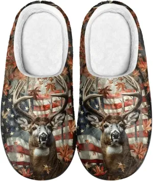 Xpyiqun House Shoes Soft Plush Fuzzy Warm Slippers Winter Home Slippers for Men Women Size 4-12