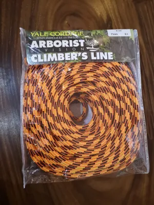 Yale Blaze Climbing Rope w/1 splicing eye 11mm, 60m (200ft)