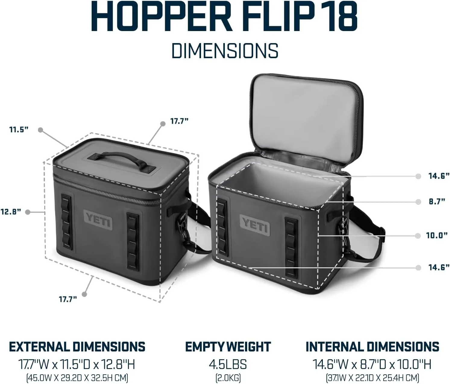 YETI Hopper Flip 18 Portable Soft Cooler