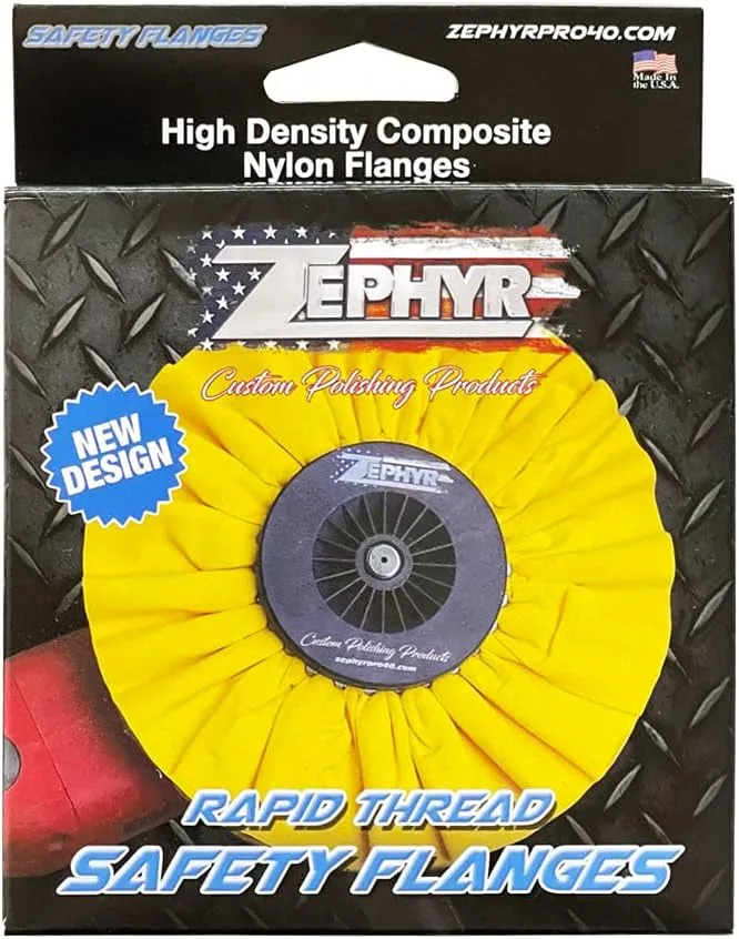 Zephyr Custom POLISHING Products SFPR58-4 Airway Buff Safety Flange Kit